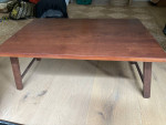 Folding laptop table - mango wood