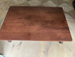 Folding laptop table - mango wood