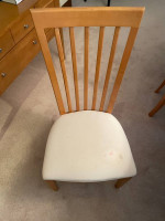 Dining room table and chairs