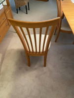 Dining room table and chairs