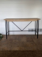 Entry table sofa table buffet console