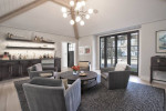 Restoration Hardware Round Black Coffee Table