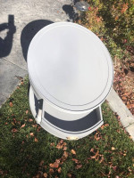 Oval Table Nightstand