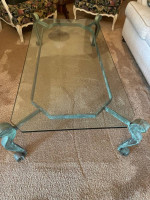 Glass Top Coffee Table