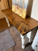 Entry or Sofa back table