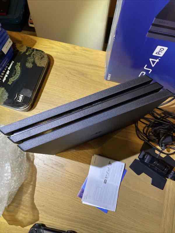 Well Used Home Console - Black 1TB Video Game And 2 Controllers 🎮, w/Original Packaging