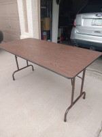 5 ft folding table regular $160 asking $60