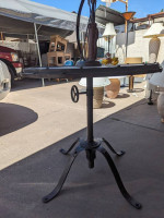 HD 30" Round Industrial Bistro Table.