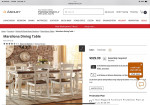 Dining table & 8 chairs from Ashley Furniture