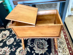 Storage Table Lift Top Box