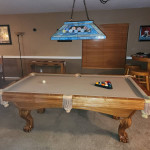 Pool Table Billiards Table Ball and Claw