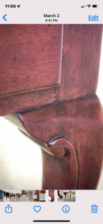 Historical Hickory Chair Co table