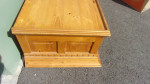 WOODEN COFFEE TABLE WITH 2 DRAWERS