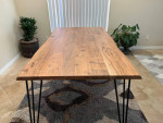 Beautiful Brand New Solid Acacia Wood Live Edge Dining Table