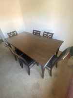 Dining room table solid wood