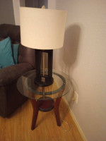 Glass Center Coffee Table