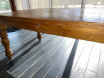 French Antique Mid 1800s Pine Dining Table