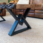 Industrial Style Coffee Table & Bench