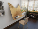 Wall Mounted Float table or desk