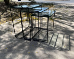 Contemporary MCM Nesting Table Set