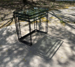Contemporary MCM Nesting Table Set