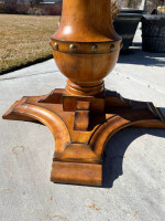 Wood Pedestal for YOUR Custom Table DIY