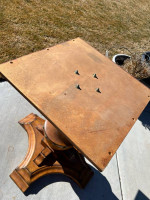 Wood Pedestal for YOUR Custom Table DIY