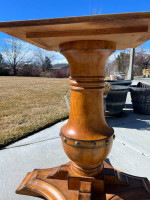 Wood Pedestal for YOUR Custom Table DIY