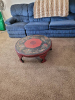 Japanese Enlayed Mother of Pearl Tea Table