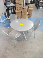 Outdoor Table with 3 Chairs
