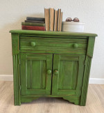 Small Antique cupboard/side table