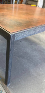 steel coffee table