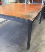 steel coffee table