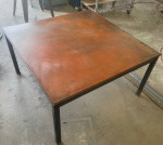 steel coffee table