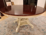 Round dining table and 4 chairs