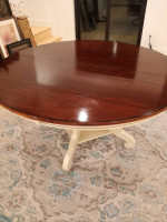 Round dining table and 4 chairs