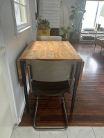 West Elm Drop Leaf Table