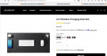 ALTI Wireless Charging Desk Mat Works with iPhone 12/13/14/15, Android