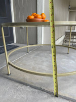Mid-Century Modern Glass Coffee Table