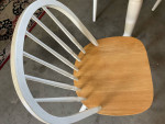 Farmhouse style table and chairs - solid wood