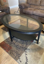 Coffee table 32” wide X 52” long X 20.5 tall