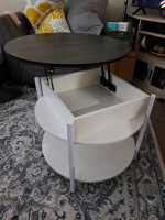 Round Lift Top Coffee table