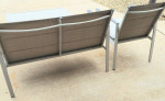 Outdoor Loveseat, Chair and Table