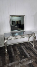 Ashley Vanity with Mirror / Entry Table Console