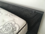 Modern Queen Bedroom Set includes Frame and Side Table