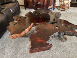 Live Edge Redwood Coffee Table