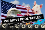 PROFESSIONAL POOL TABLE MOVING