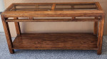 Oak Console Table