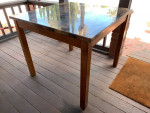 Square Counter Height Wood Dining Table 42” x 42” x 36”