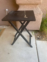 1 tv folding table   Pick up near Walmart